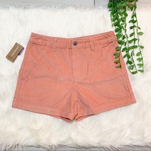 NWT Patagonia Cord Stand Up Short Flora Pink sz 4